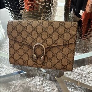 Gucci Dionysus nude wallet on a chain Authentic